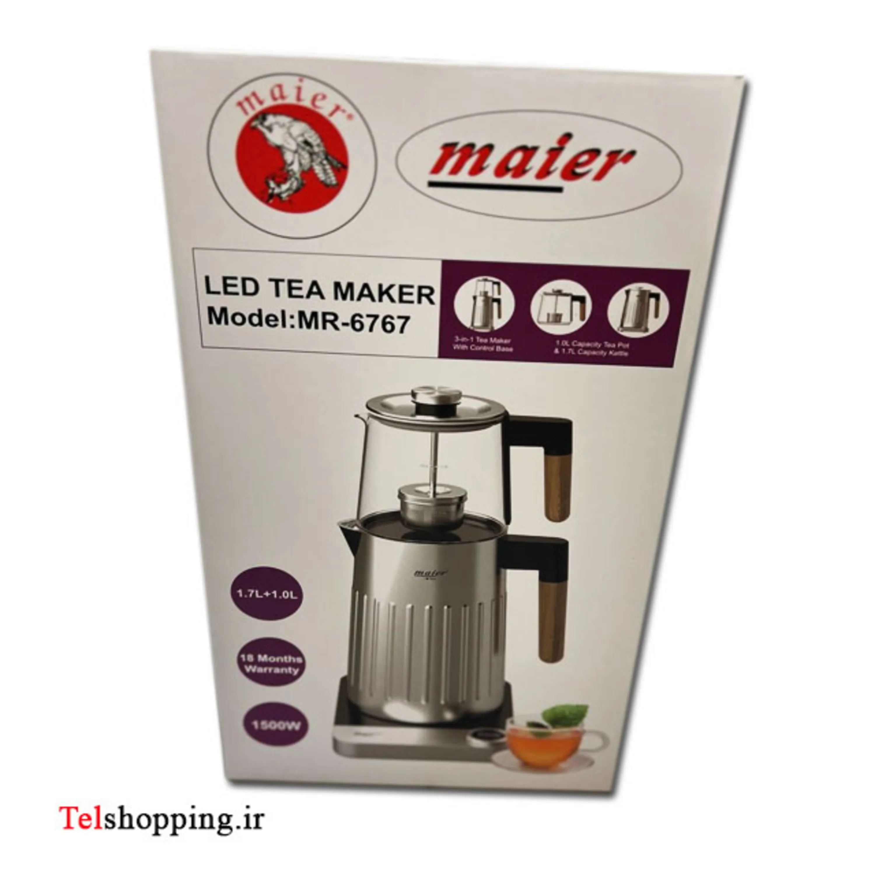 چای ساز روهمی مایر مدل 6767